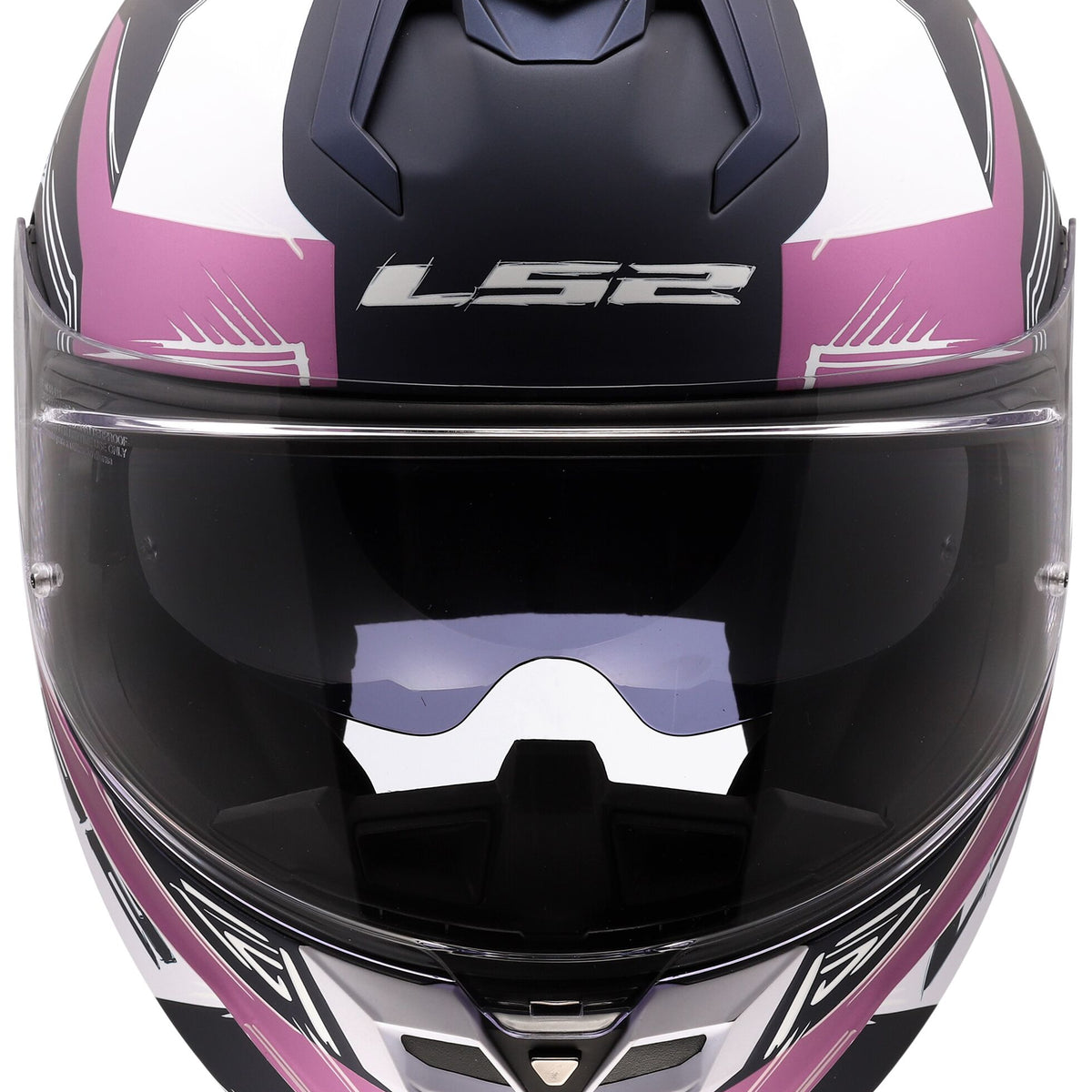 LS2 FF817 Challenger II Flaman Grijs/Wit/Roze Integraalhelm ECE 22.06 – foto 3