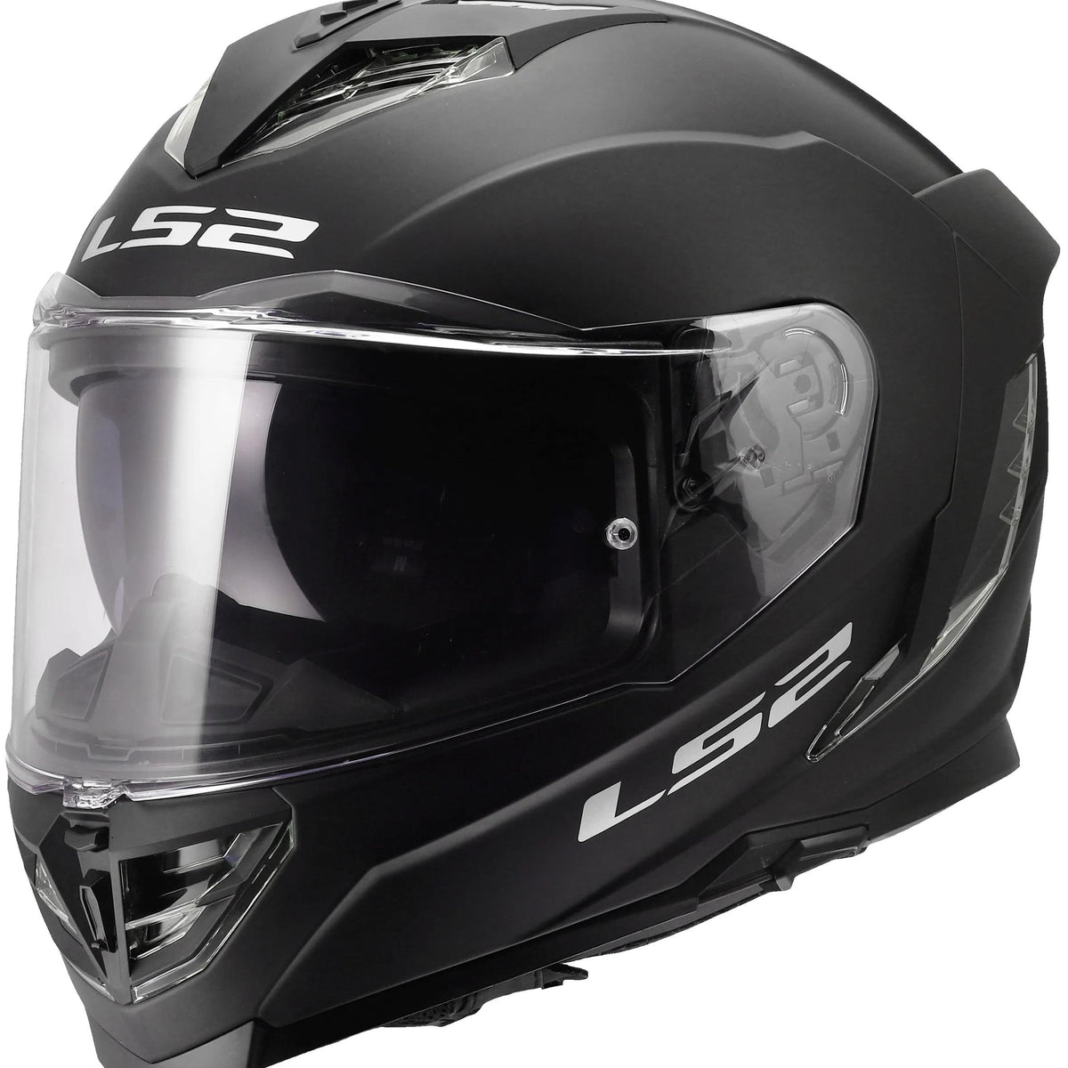 LS2 FF818 Storm III Solid Mat Zwart Size Integraalhelm ECE 22.06
