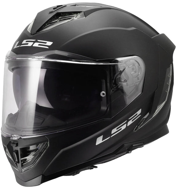 LS2 FF818 Storm III Solid Mat Zwart Size Integraalhelm ECE 22.06