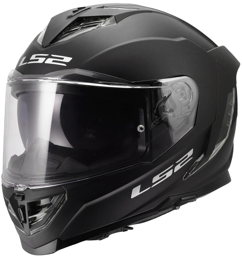 LS2 FF818 Storm III Solid Mat Zwart Size Integraalhelm ECE 22.06