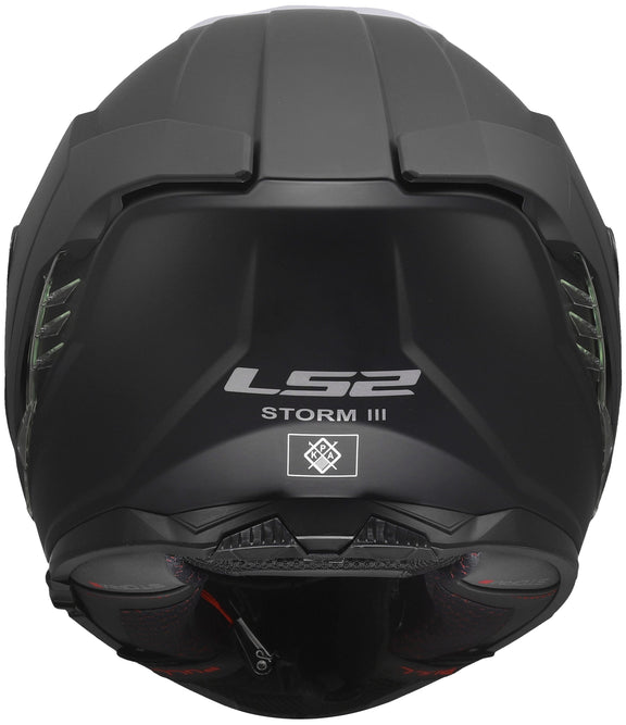 LS2 FF818 Storm III Solid Zwart Mat Integraalhelm ECE 22.06 – foto 4