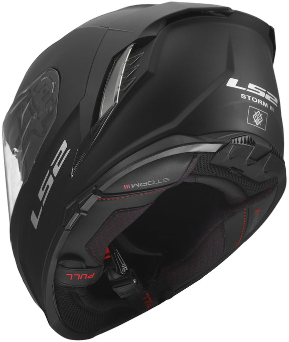 LS2 FF818 Storm III Solid Zwart Mat Integraalhelm ECE 22.06 – foto 7
