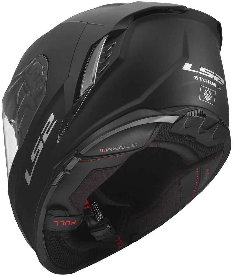 LS2 FF818 Storm III Solid Zwart Mat Integraalhelm ECE 22.06 – foto 7