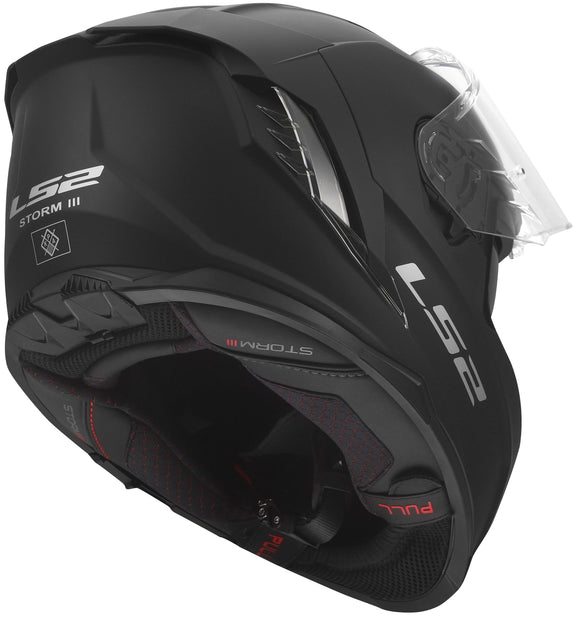 LS2 FF818 Storm III Solid Zwart Mat Integraalhelm ECE 22.06 – foto 8