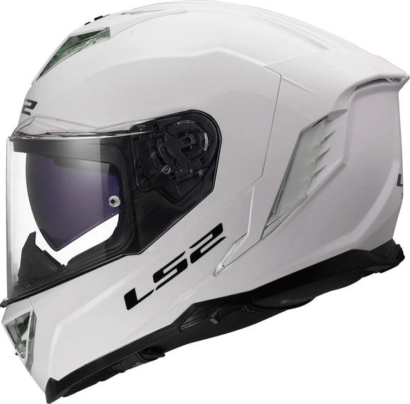LS2 FF818 Storm III Solid Wit Integraalhelm ECE 22.06