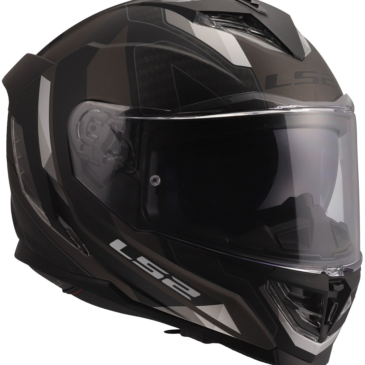LS2 FF818 Storm III Sporty Zwart Mat/Grijs Integraalhelm ECE 22.06 – foto 2