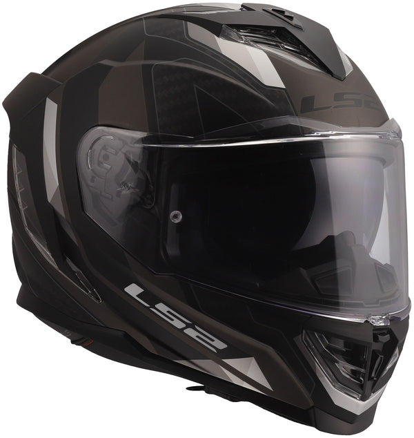 LS2 FF818 Storm III Sporty Zwart Mat/Grijs Integraalhelm ECE 22.06