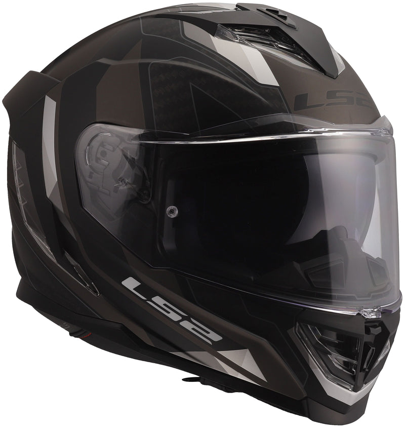 LS2 FF818 Storm III Sporty Zwart Mat/Grijs Integraalhelm ECE 22.06 – foto 2
