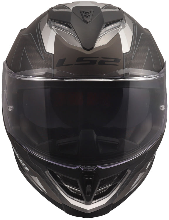 LS2 FF818 Storm III Sporty Zwart Mat/Grijs Integraalhelm ECE 22.06 – foto 3