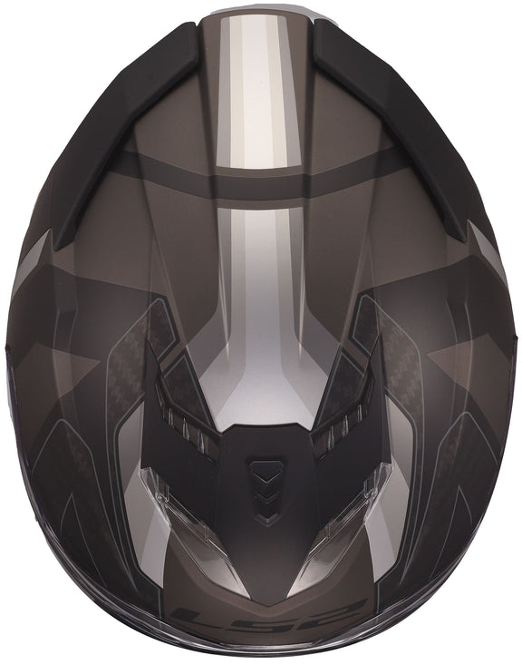 LS2 FF818 Storm III Sporty Zwart Mat/Grijs Integraalhelm ECE 22.06 – foto 5