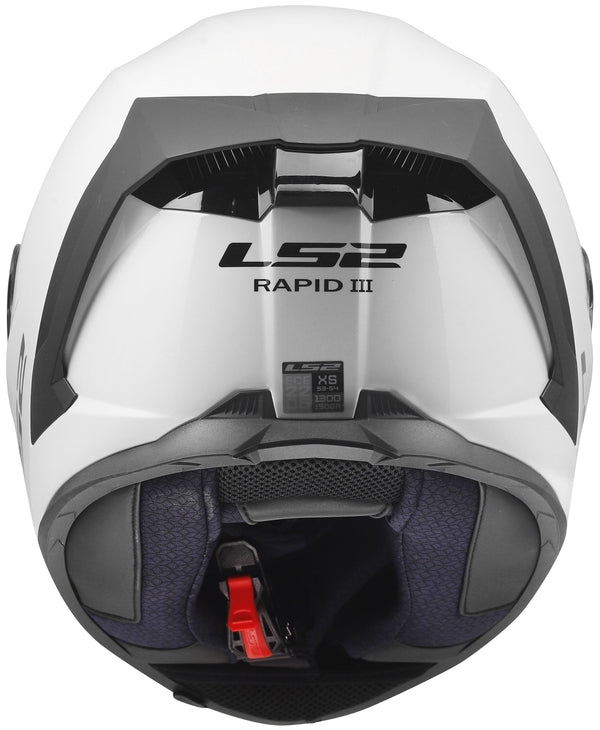 LS2 FF820 Rapid III Solid Wit Integraalhelm ECE 22.06