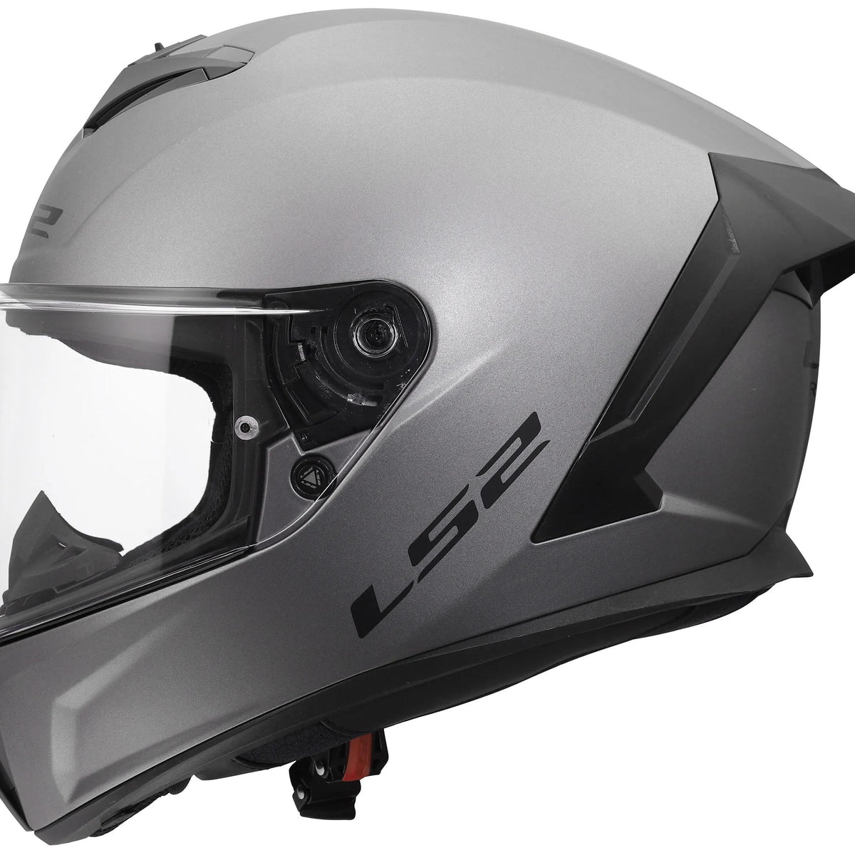 LS2 FF820 Rapid III Solid Mat Titanium Integraalhelm ECE 22.06