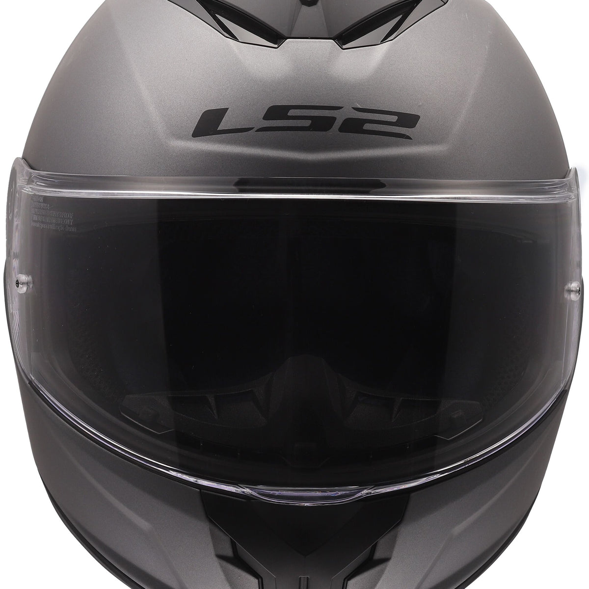 LS2 FF820 Rapid III Solid Titaan Mat Grijs Integraalhelm ECE 22.06