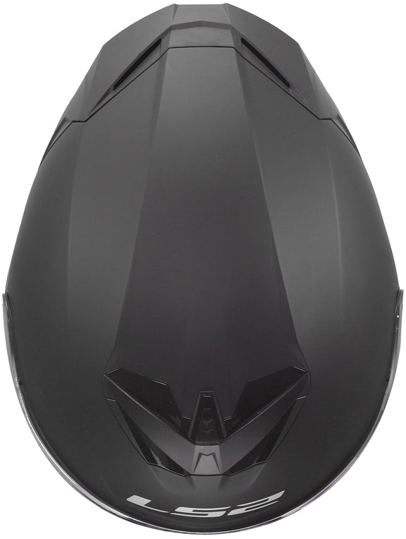 LS2 FF820 Rapid III Solid Mat Zwart Integraalhelm ECE 22.06 – foto 3