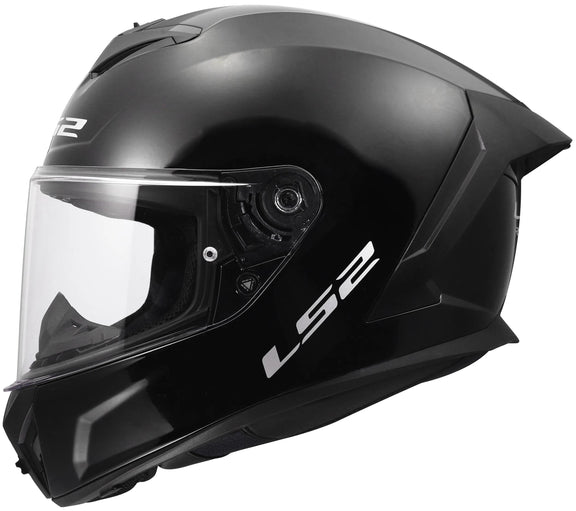 LS2 FF820 Rapid III Solid Zwart Integraalhelm ECE 22.06