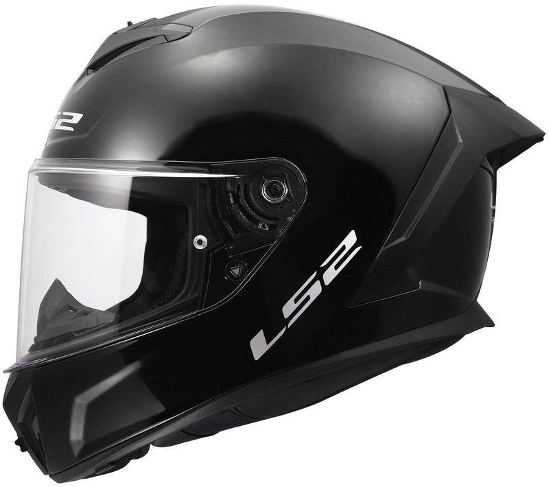 LS2 FF820 Rapid III Solid Zwart Integraalhelm ECE 22.06