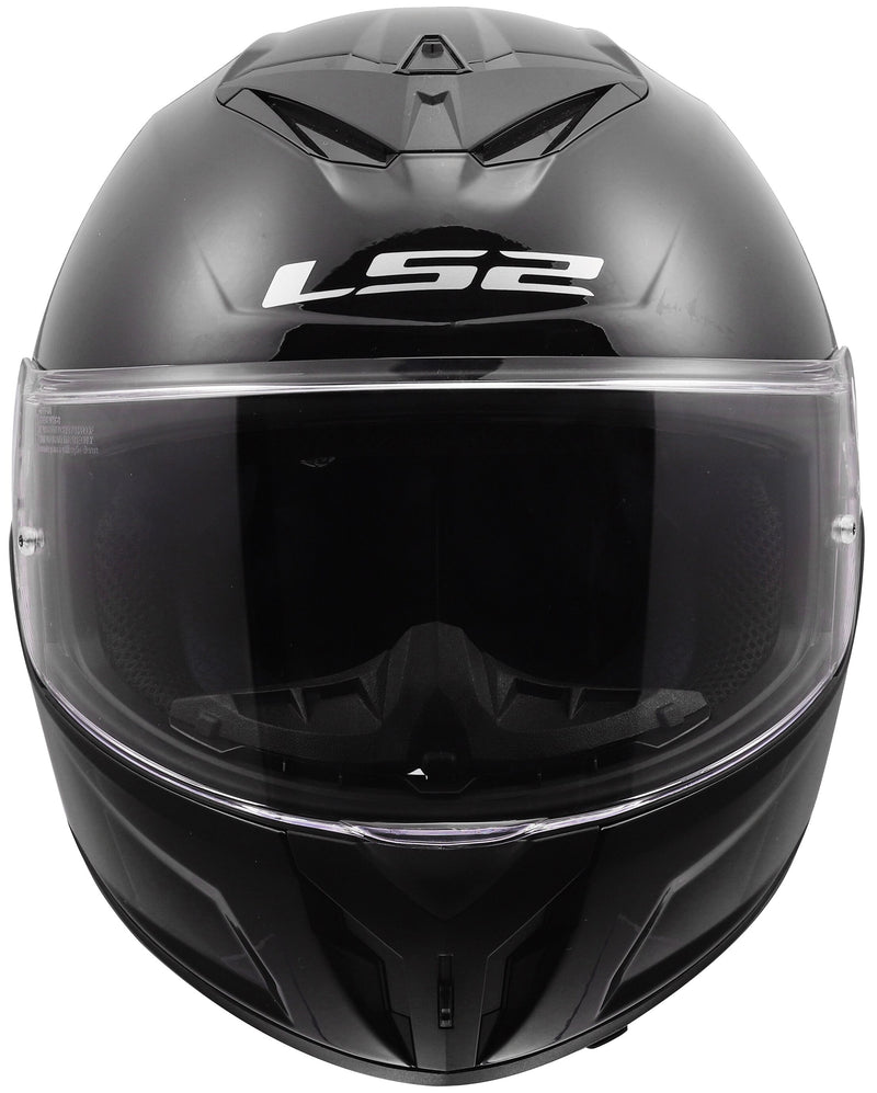 LS2 FF820 Rapid III Solid Zwart Integraalhelm ECE 22.06
