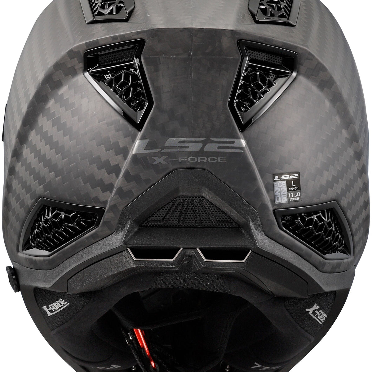LS2 MX703 X-Force Pro Carbon Mat Crosshelm ECE 22.06 – foto 2
