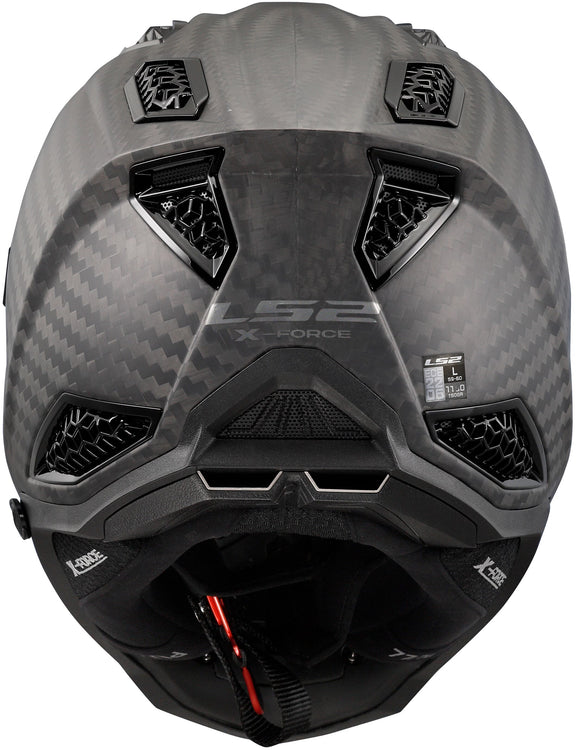 LS2 MX703 X-Force Pro Carbon Mat Crosshelm ECE 22.06 – foto 2