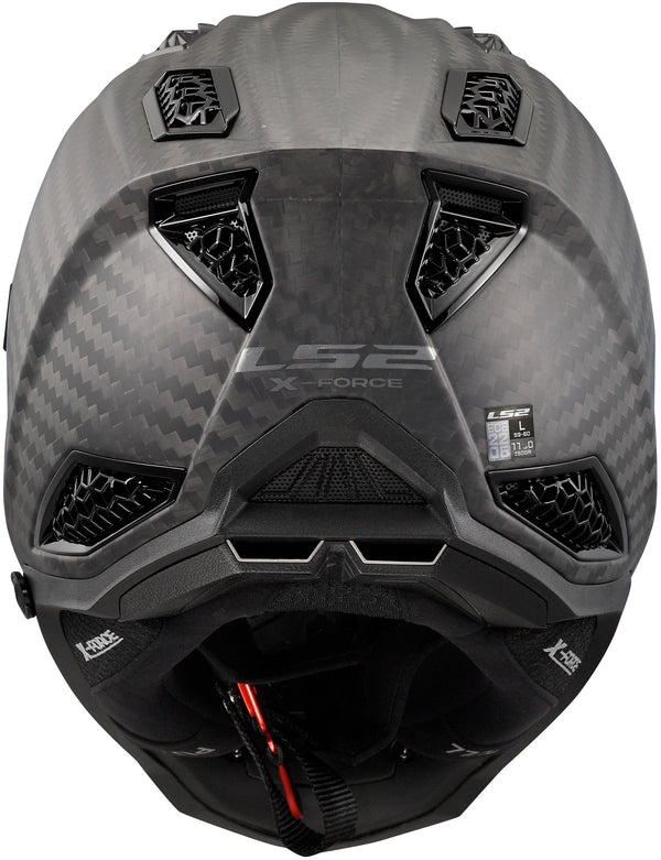 LS2 MX703 X-Force Pro Carbon Mat Crosshelm ECE 22.06