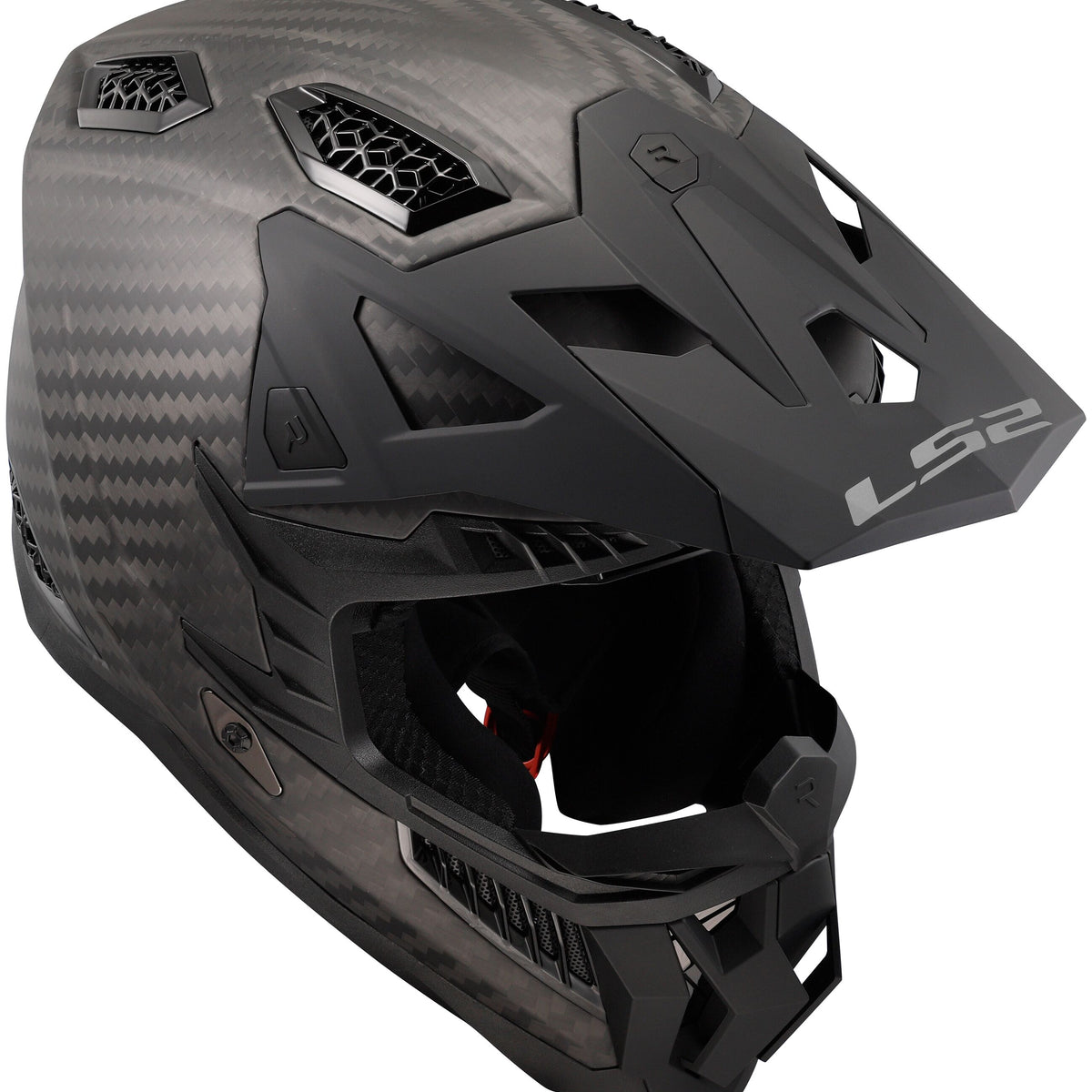 LS2 MX703 X-Force Pro Carbon Mat Crosshelm ECE 22.06 – foto 4