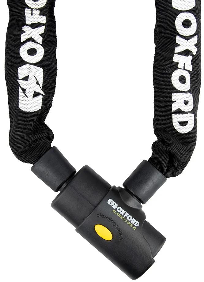 Oxford Alarm Chain 10 Kettingslot - Zwart