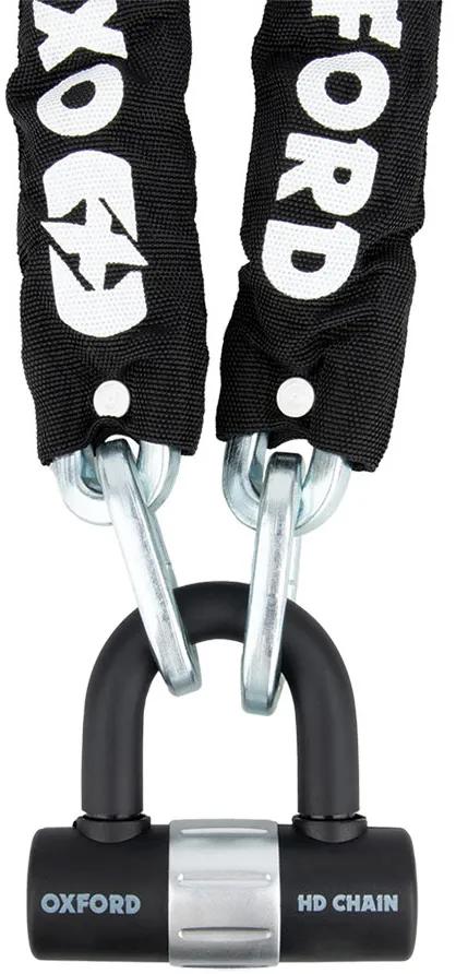 Oxford HD Chain Kettingslot - Zwart