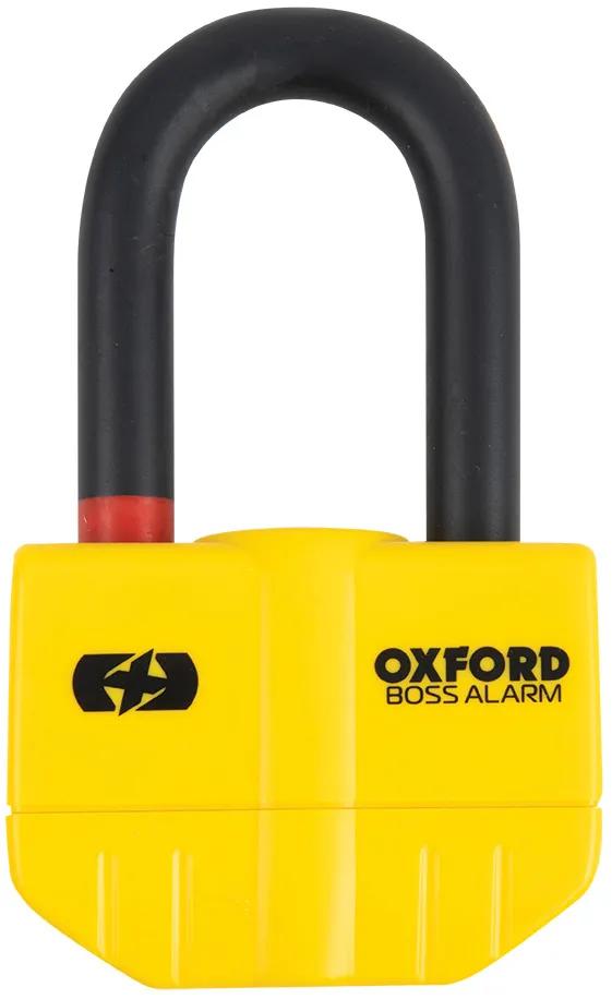 Oxford Boss Alarm Remschijfslot - Geel