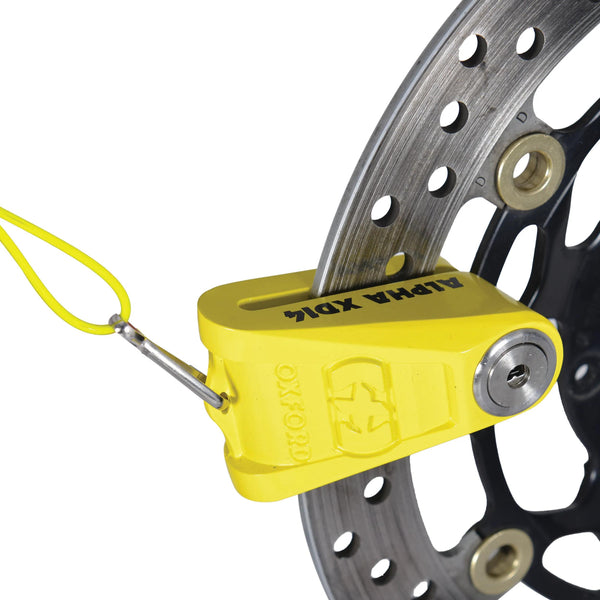 Oxford Alpha XD14 Disc Lock - Yellow