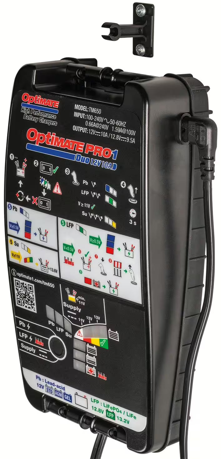 Acculader "OptiMATE PRO-1 DUO" van TECMATE – General Purpose Battery Chargers kopen bij WheelsWork | Motoronderdelen, Gereedschap & Accessoires