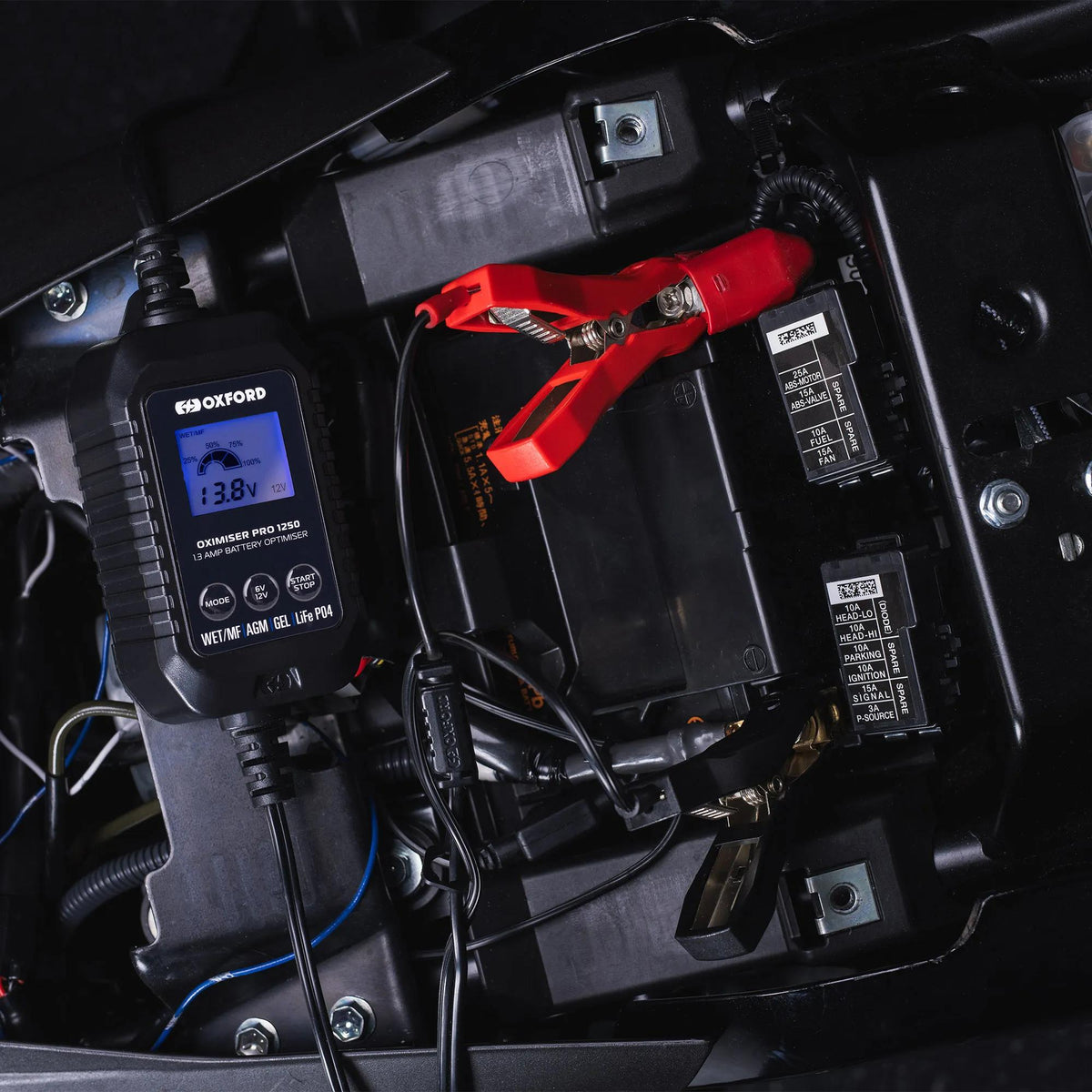 Oxford Oximiser Pro 1250 Acculader - foto 2