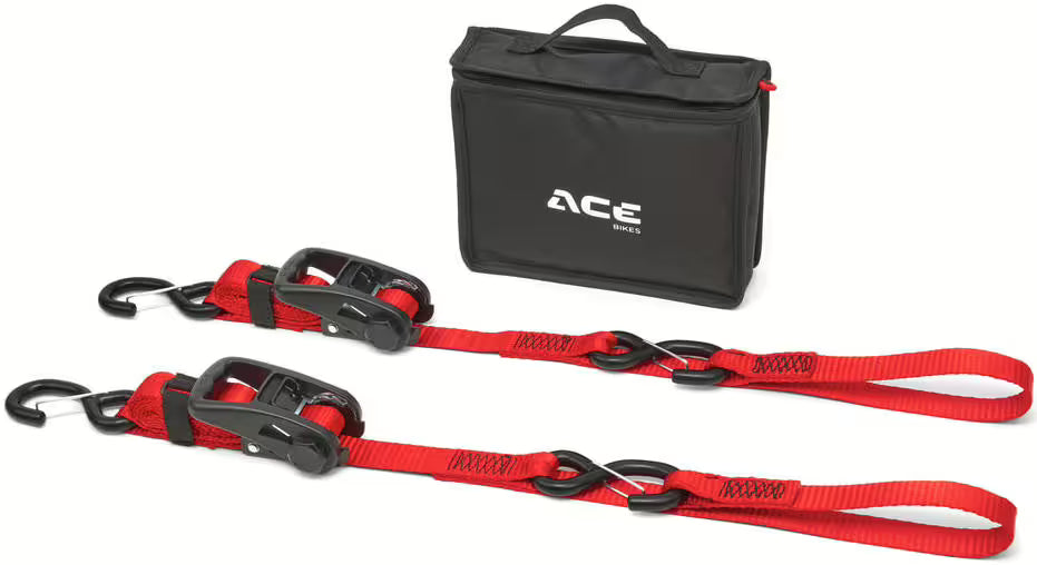 ACE BIKES "Ratchet Premium" Spanngurt-Set