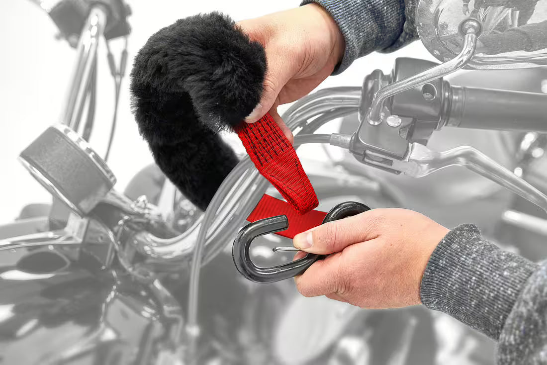 ACE BIKES "Ratchet Premium Deluxe" tension strap set (including carrying bag)