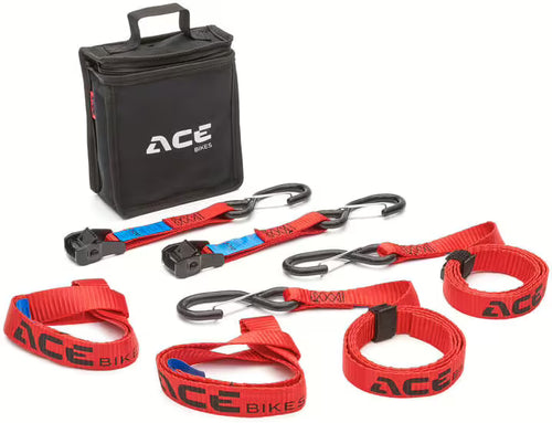 ACE BIKES Zurrgurtset "Cam Buckle Pro"