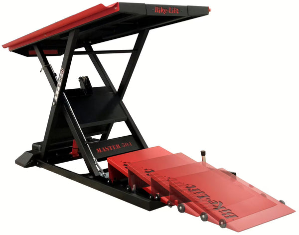 Bike-Lift electro-hydraulic lifting bridge 500 kg load capacity