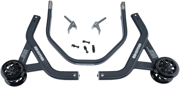 Oxford ZERO-G Achterwiel Paddockstand - Zwart