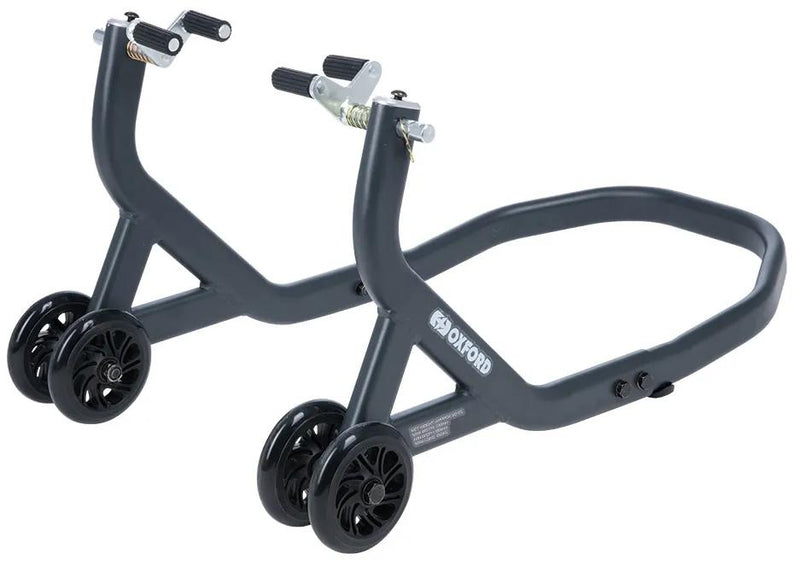 Oxford ZERO-G Voorwiel Paddockstand - Zwart