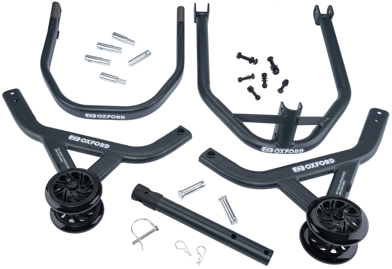 Oxford ZERO-G Headstock Paddockstand - Zwart