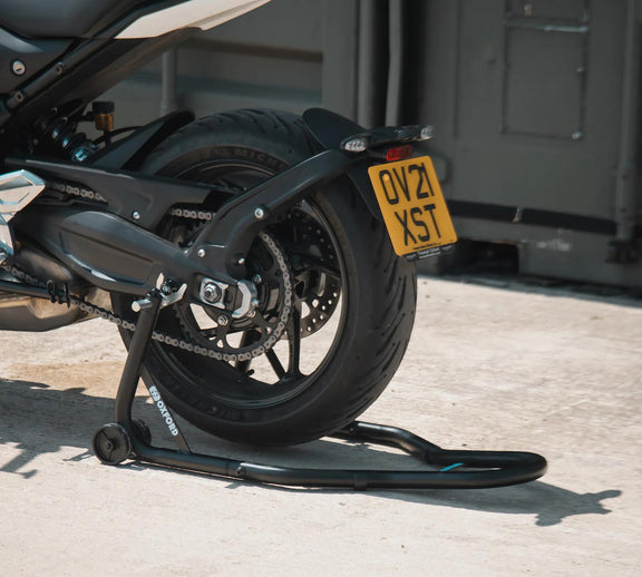 Oxford Black Rear Paddock Stand 2.0 Paddockstand - Zwart - foto 3