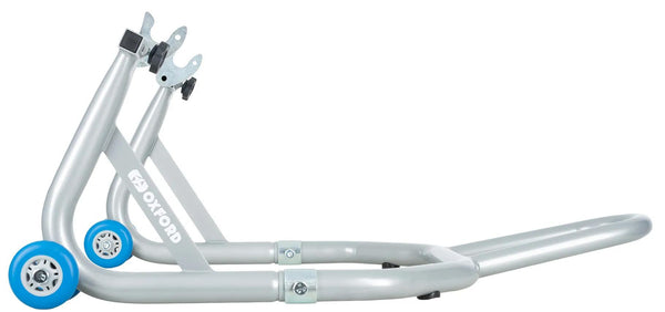 Oxford Premium Rear Paddock Stand Paddockstand - Zilver