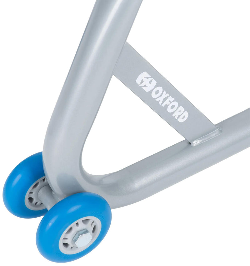 Oxford Premium Rear Paddock Stand Paddockstand - Zilver - foto 3
