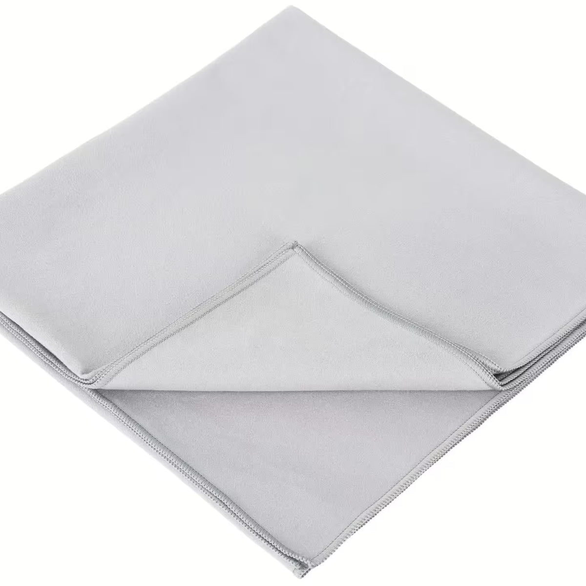 Oxford Campinghandtuch Mikrofaserhandtuch Grau