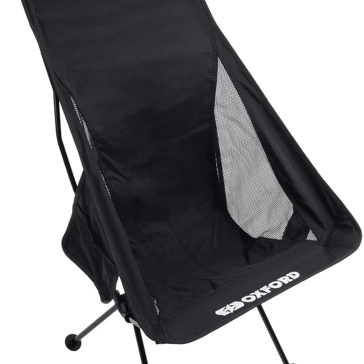 Oxford Hoog model Campingstoel - Zwart