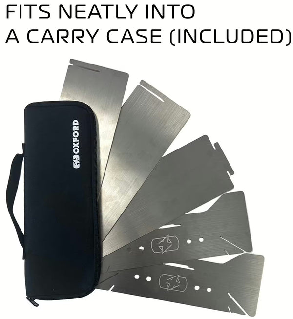 Oxford Folding Grill – Stainless Steel Campfire Grill with Carrying Bag
