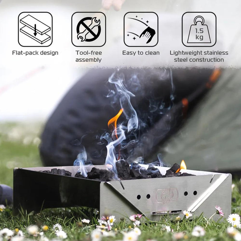 Oxford Opvouwbaar Campinggrill - foto 3