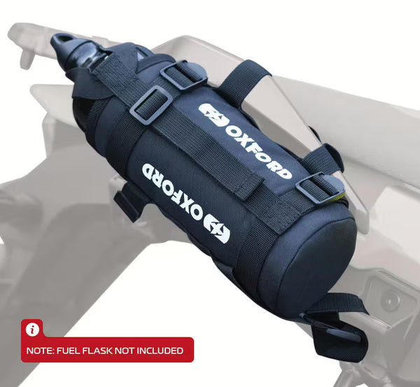 Oxford Water Bottle Bag Black – 600D Polyester Bottle Holder 1–1.5 Liters