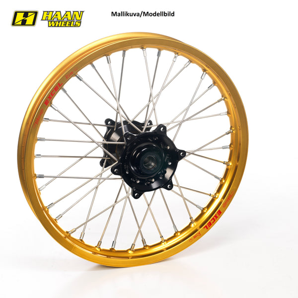 Haan Komplettrad 21x1,85 Yamaha Tenere 700 2019-2021 Nabe schwarz, Felge gold