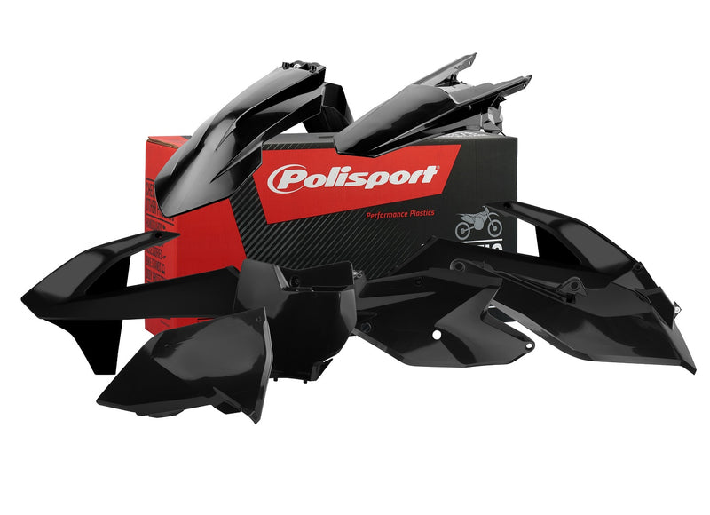 Polisport Plasticset Zwart KTM 125 SX/150 SX 2016-2018