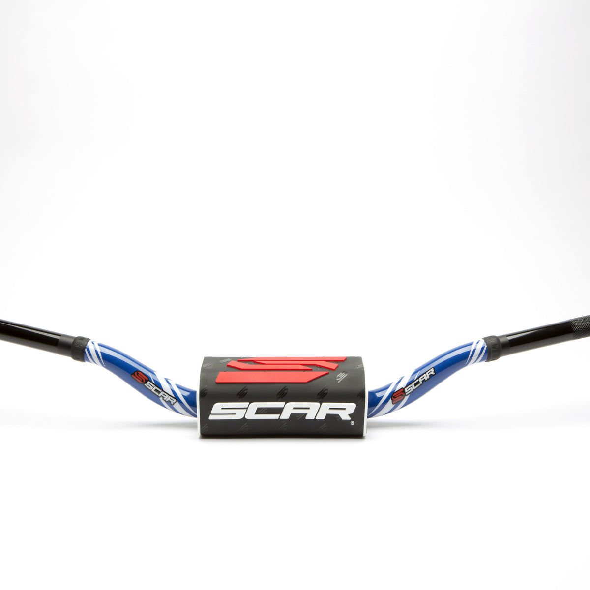 Scar O² Stuur Ø28,6 mm Yamaha YZ/YZF pa Stuur blauw, Stuur zwart