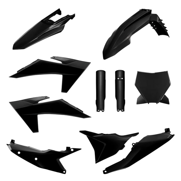 Polisport Plasticset Zwart KTM 125 SX/250 SX 2023-2024